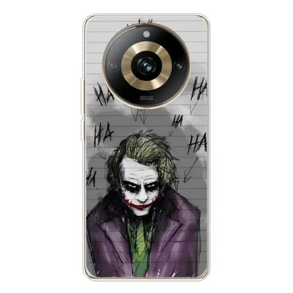 Чехол с рисунком «Joker клоун» для Realme 11 Pro 5G Чехол с рисунком «Joker клоун» для Realme 11 Pro 5G