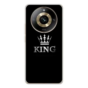 Чохол (Корона на чорному фоні) для 11 Про 5G (KING)