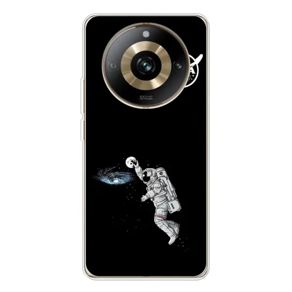Чехол с рисунком «Космонавт баскетболист» для Realme 11 Pro 5G Чехол с рисунком «Космонавт баскетболист» для Realme 11 Pro 5G