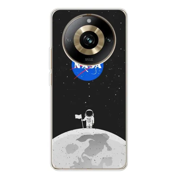 Чехол с рисунком «Космонавт NASA» для Realme 11 Pro 5G Чехол с рисунком «Космонавт NASA» для Realme 11 Pro 5G