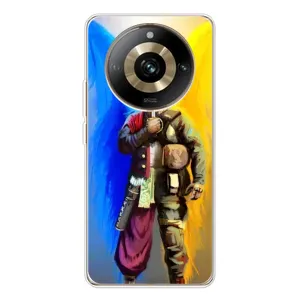 Чохол з картинкою (Патріотичний КОЗАК) на Realme 11 Pro 5G (КОЗАК з крилами)