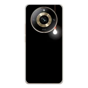 Чохол з картинками на чорному фоні для Realme 11 Pro 5G (Лампочка)