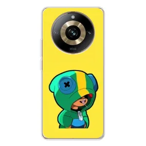 Чехол Бравл Старс для Realme 11 Pro 5G (Леон (LEON))