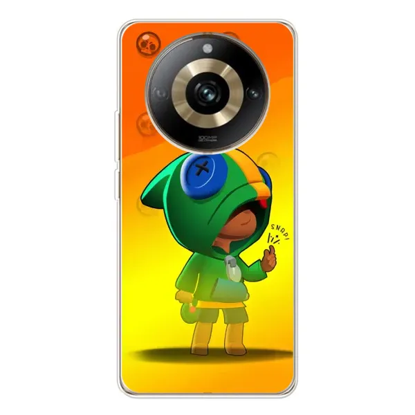 Чехол с рисунком «LEON в кофте» для Realme 11 Pro 5G