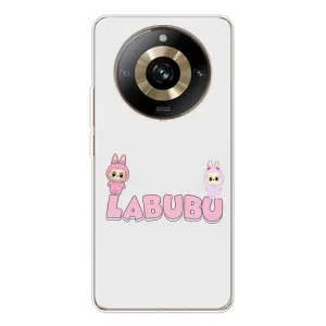 Чехол с принтом Лабубу для Realme 11 Pro 5G (Логотип Лабубу)