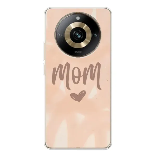 Чехол с рисунком «Love mom» для Realme 11 Pro 5G Чехол с рисунком «Love mom» для Realme 11 Pro 5G