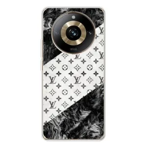 Чохол Стиль Louis Vuitton на Realme 11 Pro 5G (LV на білому)