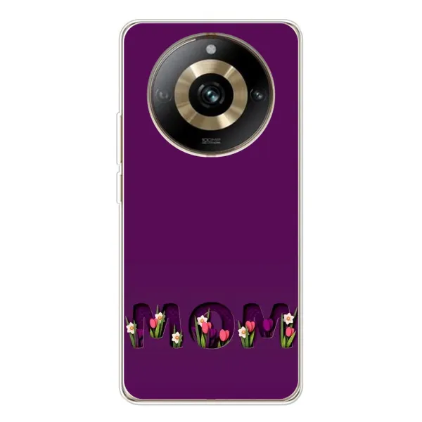 Чехол с рисунком «Мама с цветами» для Realme 11 Pro 5G Чехол с рисунком «Мама с цветами» для Realme 11 Pro 5G