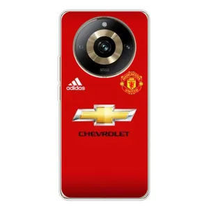 Силиконовые Чехлы принт Футбол на Realme 11 Pro 5G (Man United)