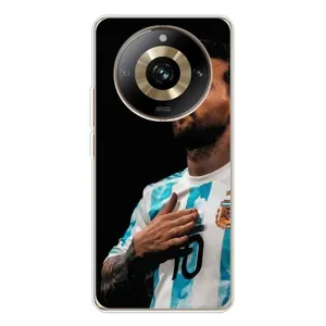 Чехлы Лео Месси Аргентина для Realme 11 Pro 5G (Месси Капитан)