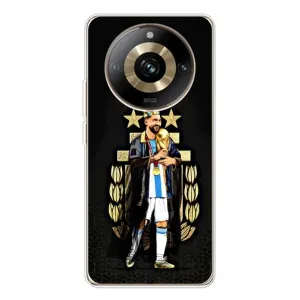 Чехлы Лео Месси Аргентина для Realme 11 Pro 5G (Месси король)