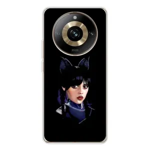 Чохол з картинкою Венсдей на Realme 11 Pro 5G (Мила Венсдей)