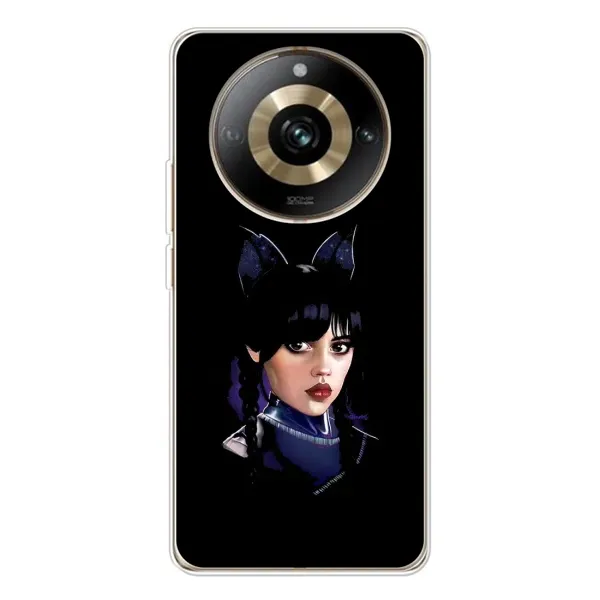 Чехол с рисунком «Милая Уэнсдей» для Realme 11 Pro 5G Чехол с рисунком «Милая Уэнсдей» для Realme 11 Pro 5G