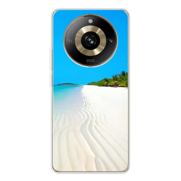 Чехол с рисунком «Море песок» для Realme 11 Pro 5G Чехол с рисунком «Море песок» для Realme 11 Pro 5G
