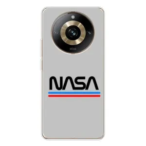 Силиконовый бампер с принтом "Наса" на Realme 11 Pro 5G (Наса)