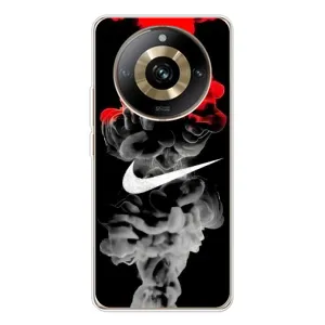 Силіконовый Чохол на Realme 11 Pro 5G з картинкою НАЙК (Nike дим)