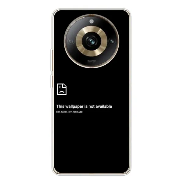 Чехол с рисунком «Ошибка» для Realme 11 Pro 5G Чехол с рисунком «Ошибка» для Realme 11 Pro 5G