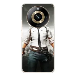Силиконовый чехол с картинкой "Герой Pubg" на Realme 11 Pro 5G (Пабг)