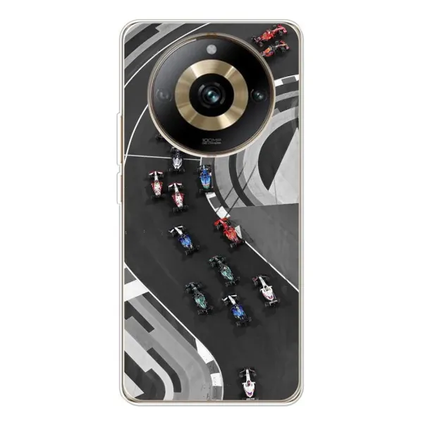 Чехол с рисунком «Гонки ф1» для Realme 11 Pro 5G Чехол с рисунком «Гонки ф1» для Realme 11 Pro 5G