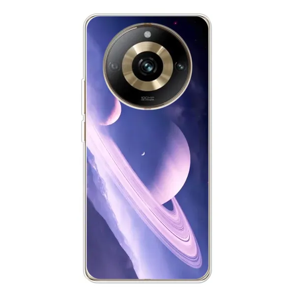 Чехол с рисунком «Планета в космосе» для Realme 11 Pro 5G