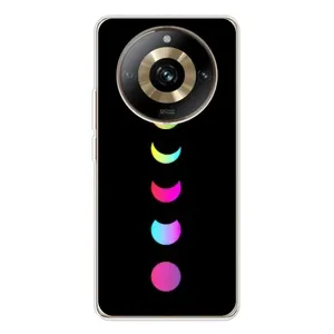 Чехол (ТПУ) с планетами на Realme 11 Pro 5G (Полнолуние)
