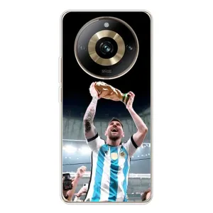 Чехлы Лео Месси Аргентина для Realme 11 Pro 5G (Счастливый Месси)