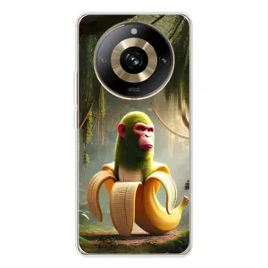Чехол с мемами тралалело тралала для Realme 11 Pro 5G (Шимпанзини бананини)