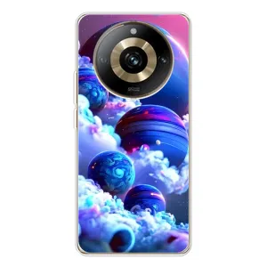 Чохли КОСМОС на Realme 11 Pro 5G (Сині планети)