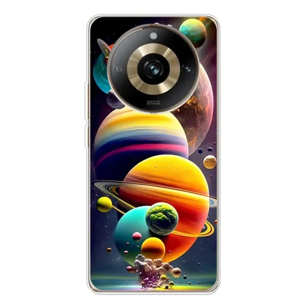 Чехол с рисунком «Солнечна система» для Realme 11 Pro 5G Чехол с рисунком «Солнечна система» для Realme 11 Pro 5G