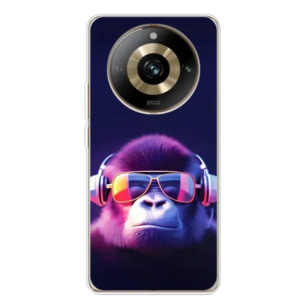 Чехол с рисунком «Стильная обезьяна» для Realme 11 Pro 5G Чехол с рисунком «Стильная обезьяна» для Realme 11 Pro 5G
