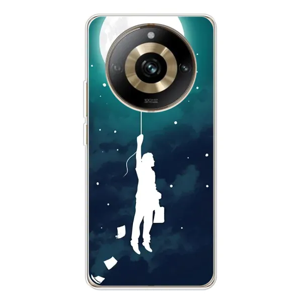 Чехол с рисунком «To The moon» для Realme 11 Pro 5G Чехол с рисунком «To The moon» для Realme 11 Pro 5G