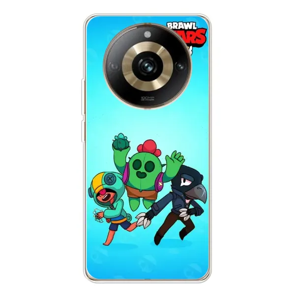 Чехол с рисунком «Трио» для Realme 11 Pro 5G Чехол с рисунком «Трио» для Realme 11 Pro 5G