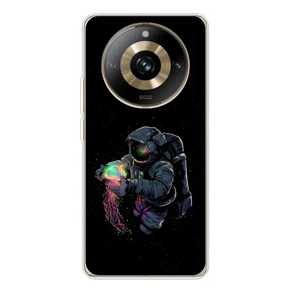 Чехол с рисунком «В руках земля» для Realme 11 Pro 5G Чехол с рисунком «В руках земля» для Realme 11 Pro 5G
