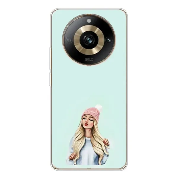 Чехол с рисунком «В шапке» для Realme 11 Pro 5G Чехол с рисунком «В шапке» для Realme 11 Pro 5G
