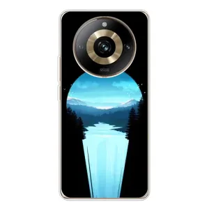 Літній Чохол на Realme 11 Pro 5G (Синій Водоспад)