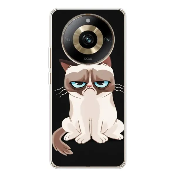 Чехол с рисунком «Взгляд кота» для Realme 11 Pro 5G Чехол с рисунком «Взгляд кота» для Realme 11 Pro 5G