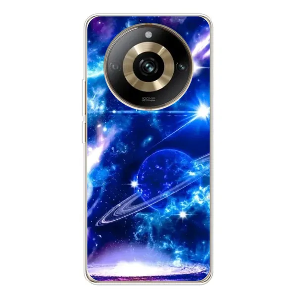 Чехол с рисунком «Яркий космос» для Realme 11 Pro 5G