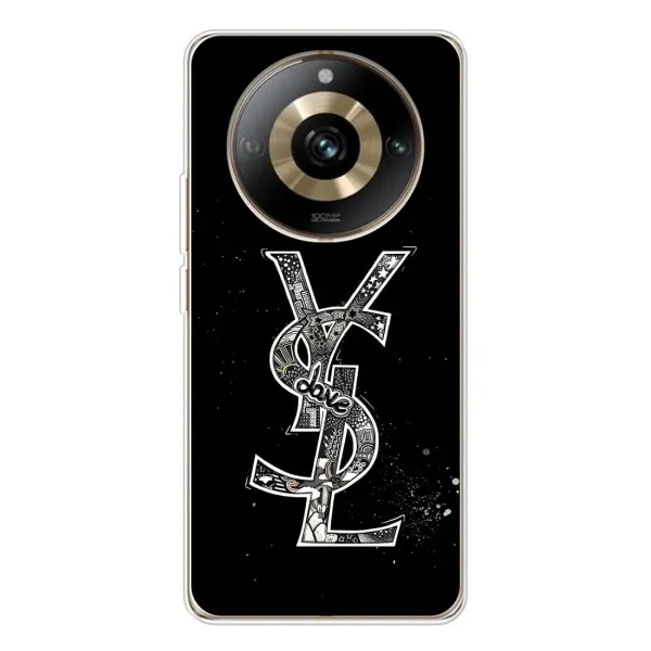 Чехол с рисунком «YSL» для Realme 11 Pro 5G