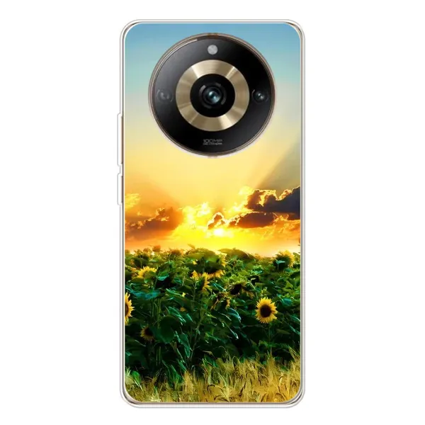 Чехол с рисунком «Закат Солнца» для Realme 11 Pro 5G Чехол с рисунком «Закат Солнца» для Realme 11 Pro 5G