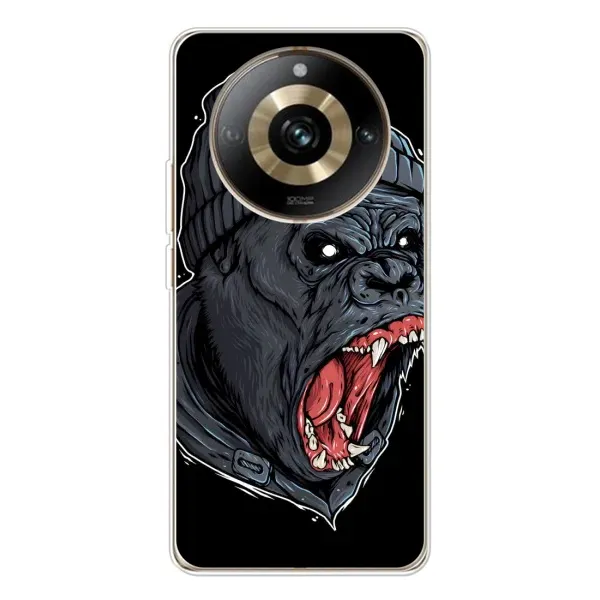 Чехол с рисунком «Злая Обезьяна» для Realme 11 Pro 5G Чехол с рисунком «Злая Обезьяна» для Realme 11 Pro 5G