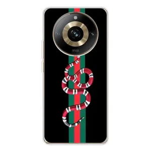 Чохли бренд ГУЧЧІ для Realme 11 Pro 5G (Змій Гуччі)
