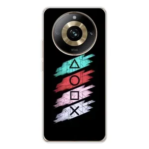 Чехол КИБЕРСПОРТ для Realme 11 Pro 5G (Значки Sony)