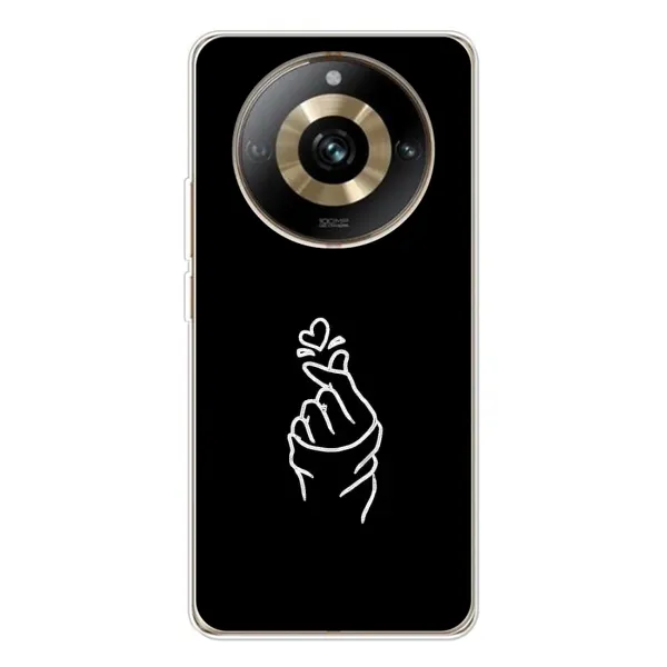 Чехол с рисунком «Знак Сердечка» для Realme 11 Pro 5G Чехол с рисунком «Знак Сердечка» для Realme 11 Pro 5G