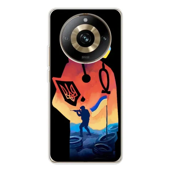 Чехол с рисунком «ЗСУ Врач» для Realme 11 Pro 5G Чехол с рисунком «ЗСУ Врач» для Realme 11 Pro 5G