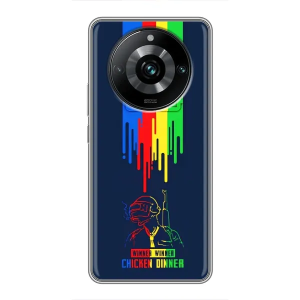 Чехол с рисунком «Арт Пабг» для Realme 11 Pro Plus Чехол с рисунком «Арт Пабг» для Realme 11 Pro Plus