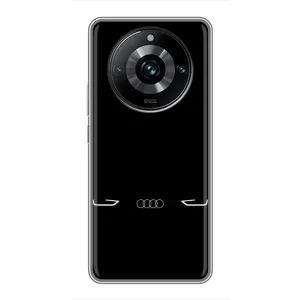Силіконовий бампер з картинкою машини на Realme 11 Pro Plus (Сілует Audi)