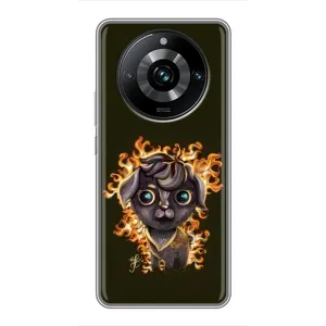 Чехлы на военную тематику для Realme 11 Pro Plus (Бавовна мем)