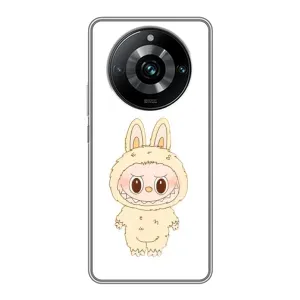 Чохол з принтом Лабубу для Realme 11 Pro Plus (Бежевий Лабубу)