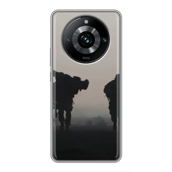 Чехол с рисунком «Бой солдат» для Realme 11 Pro Plus Чехол с рисунком «Бой солдат» для Realme 11 Pro Plus