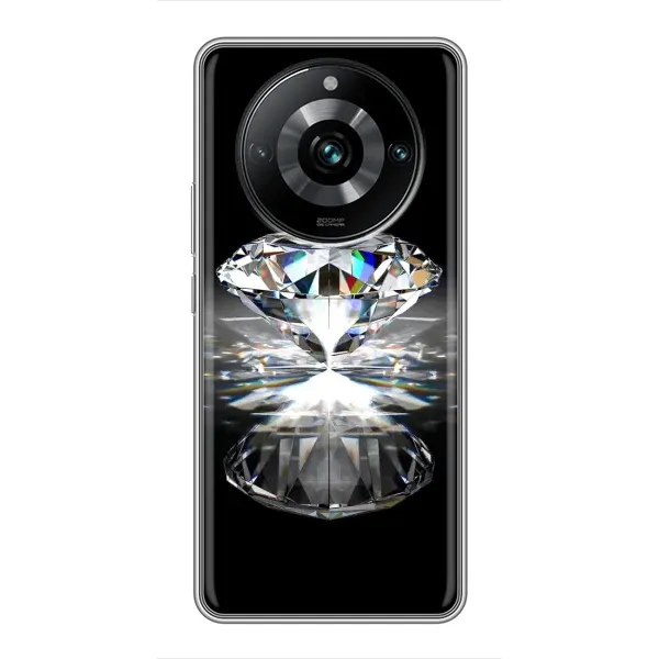 Чехол с рисунком «Бриллиант» для Realme 11 Pro Plus